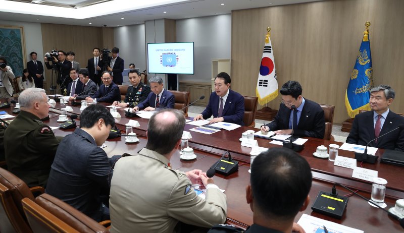 윤석열 〈한국은 유엔이 인정한 유일한 합법정부〉