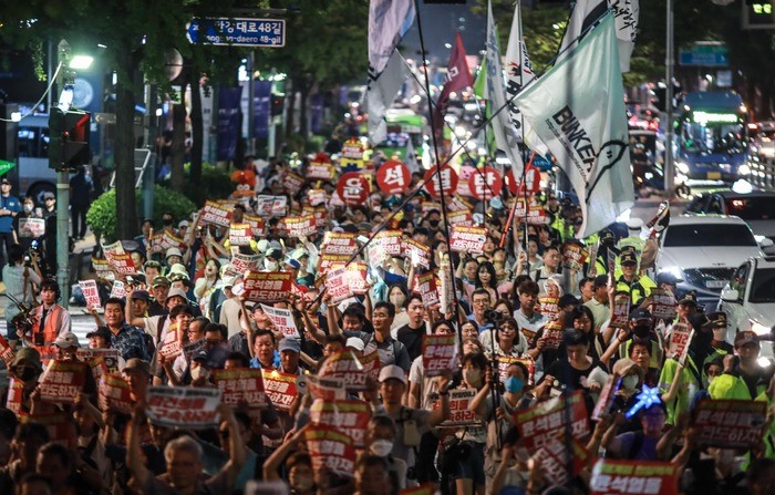 104차촛불대행진 〈전쟁계엄 친일역적 윤석열을 타도하자!〉