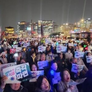 윤석열구속취소에 1만시민 광화문으로 … 〈검찰은 즉시항고하라!〉