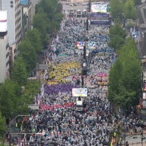 135주년 세계노동절, 10만노동자 〈노동기본권 보장하라!〉